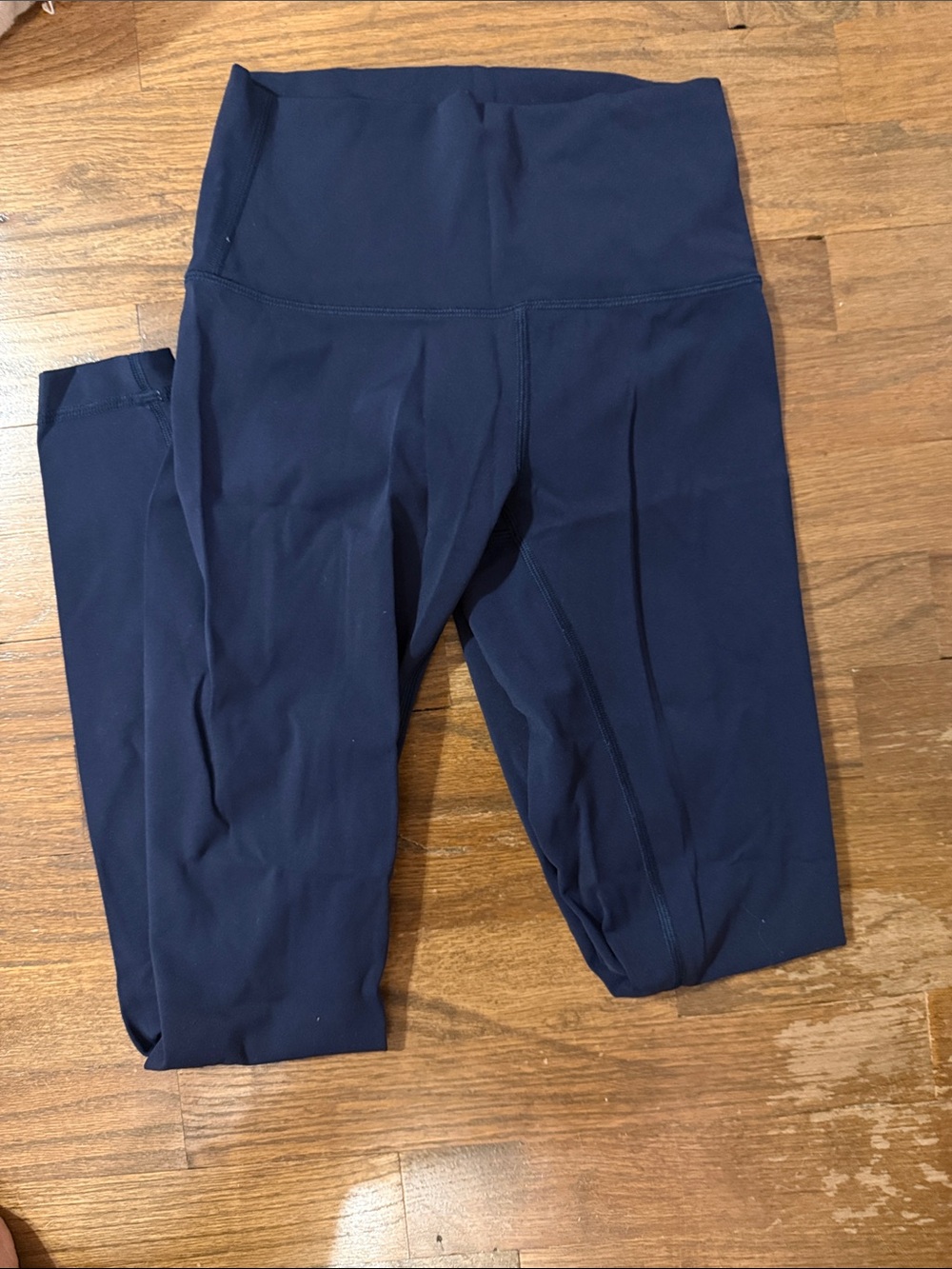 lululemon athletica Navy Workout Leggings with Logo